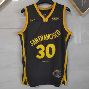 Golden State Warriors #30 Stephen Curry Nike Dri-FIT NBA Jersey